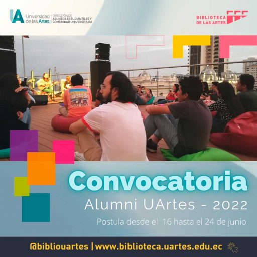Convocatoria Alumni 2022 Agenda Cultural